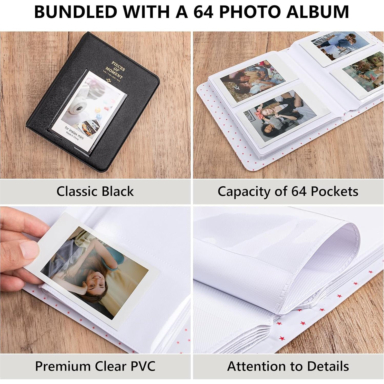 Funda Protectora para Cámara Fujifilm Instax Mini Evo con Álbum