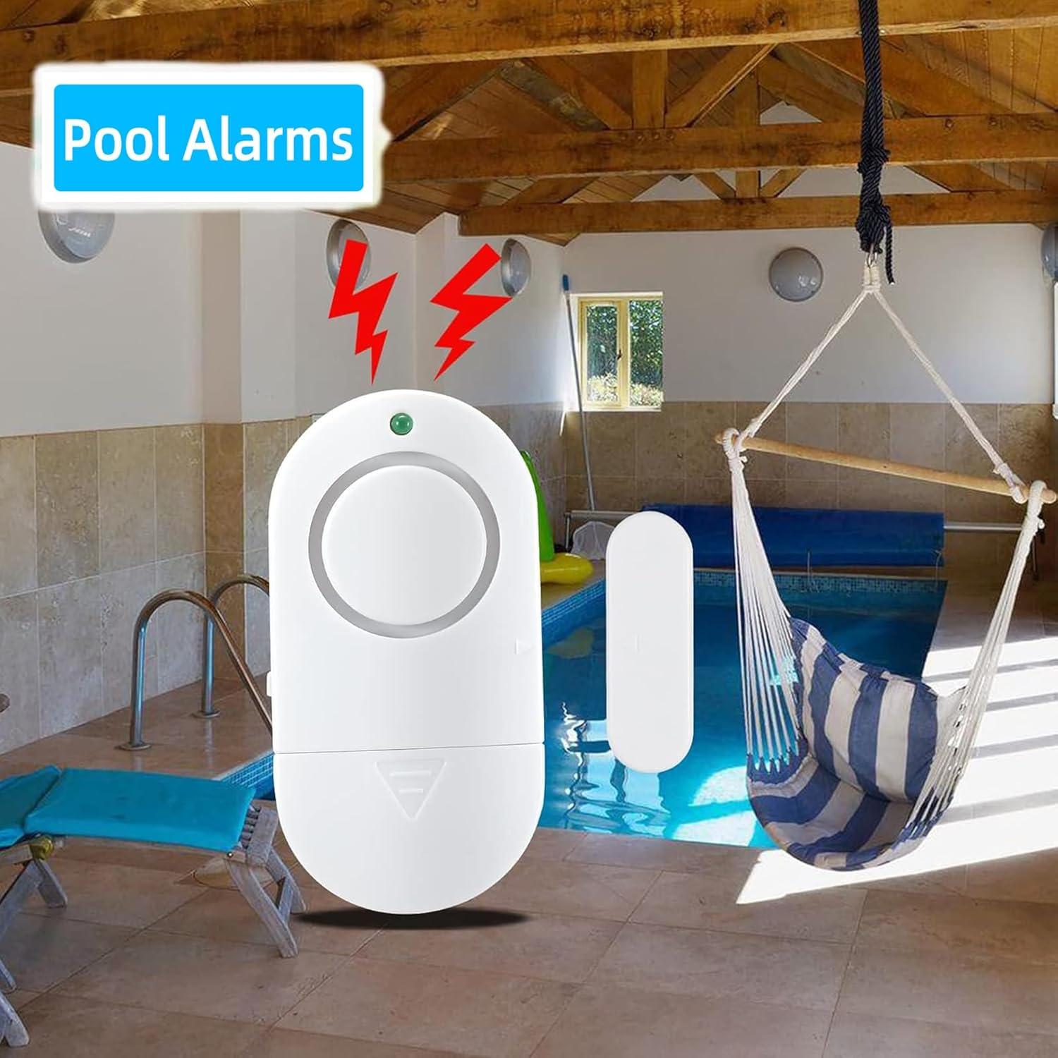 Alarma de Seguridad Zabree 120dB para Puertas y Ventanas - Paquete de 8