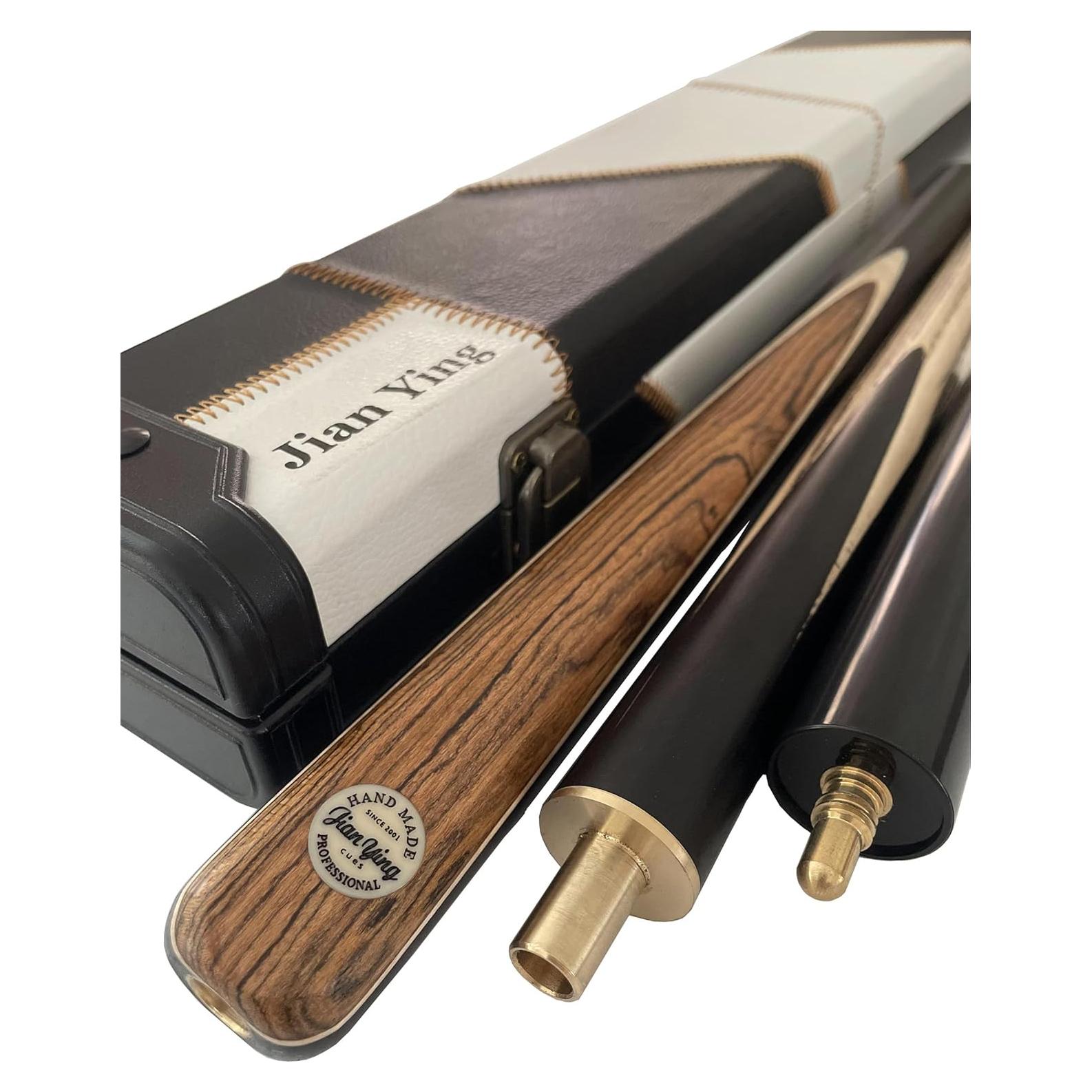 Juego de tacos de billar Jian Ying SC17 57" con estuche