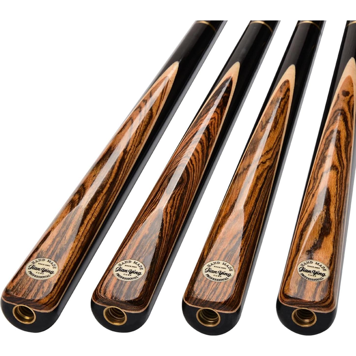 Juego de tacos de billar Jian Ying SC17 57" con estuche