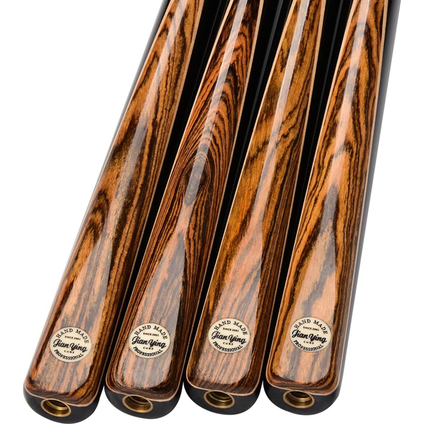 Juego de tacos de billar Jian Ying SC17 57" con estuche