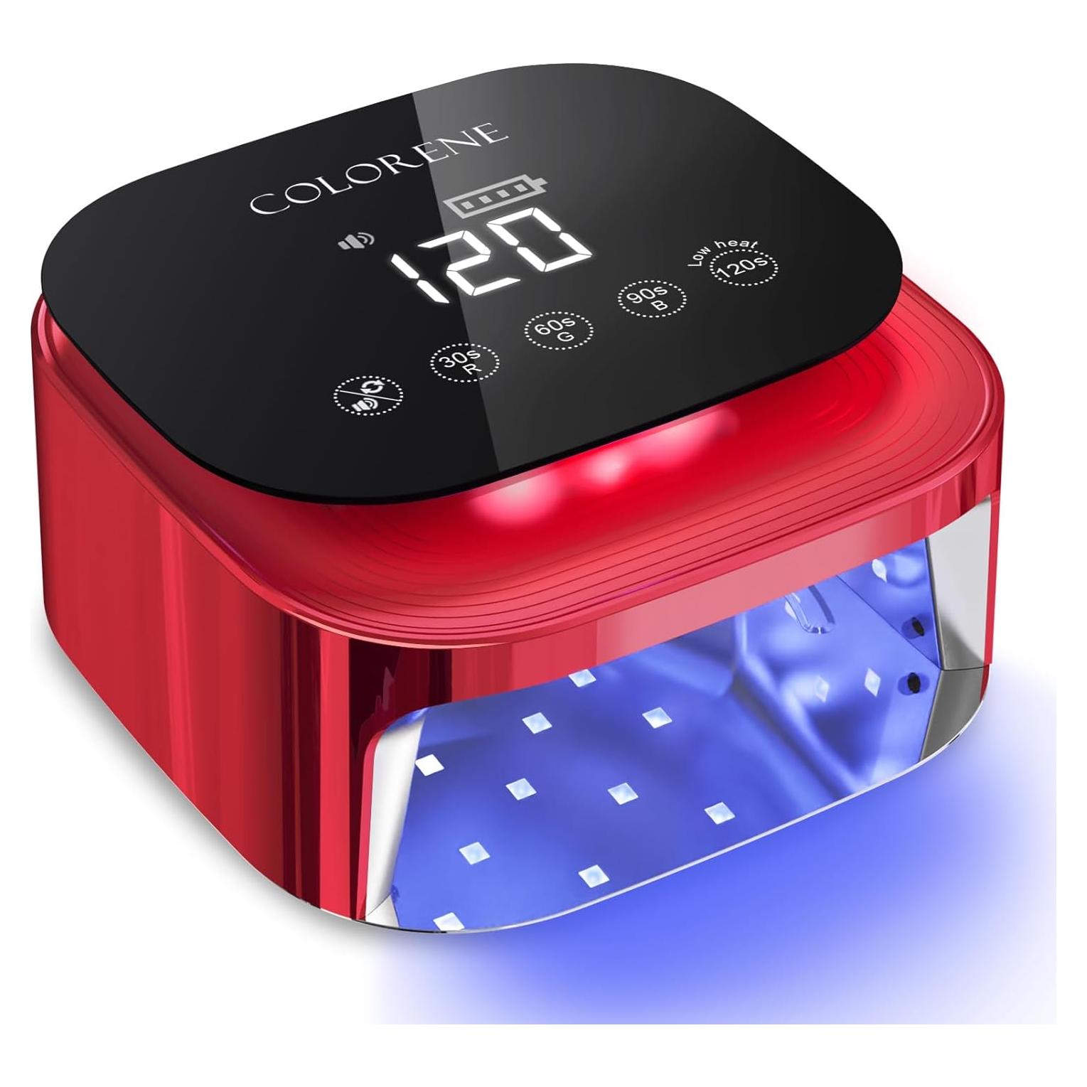 Lámpara de Uñas UV LED COLORENE U01PRO 60W Inalámbrica