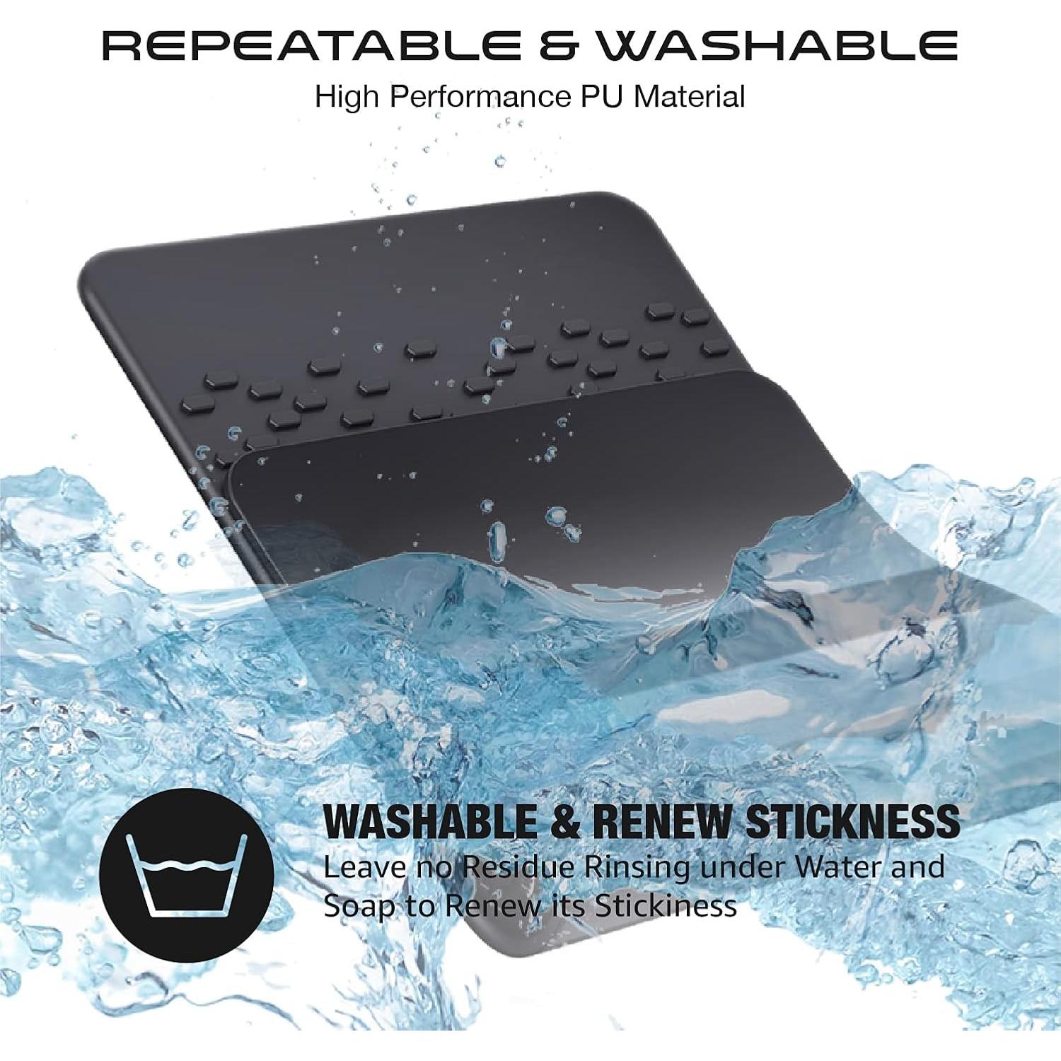 Alfombrilla Antideslizante JIMISHA 16x7 cm - 2 Paquete