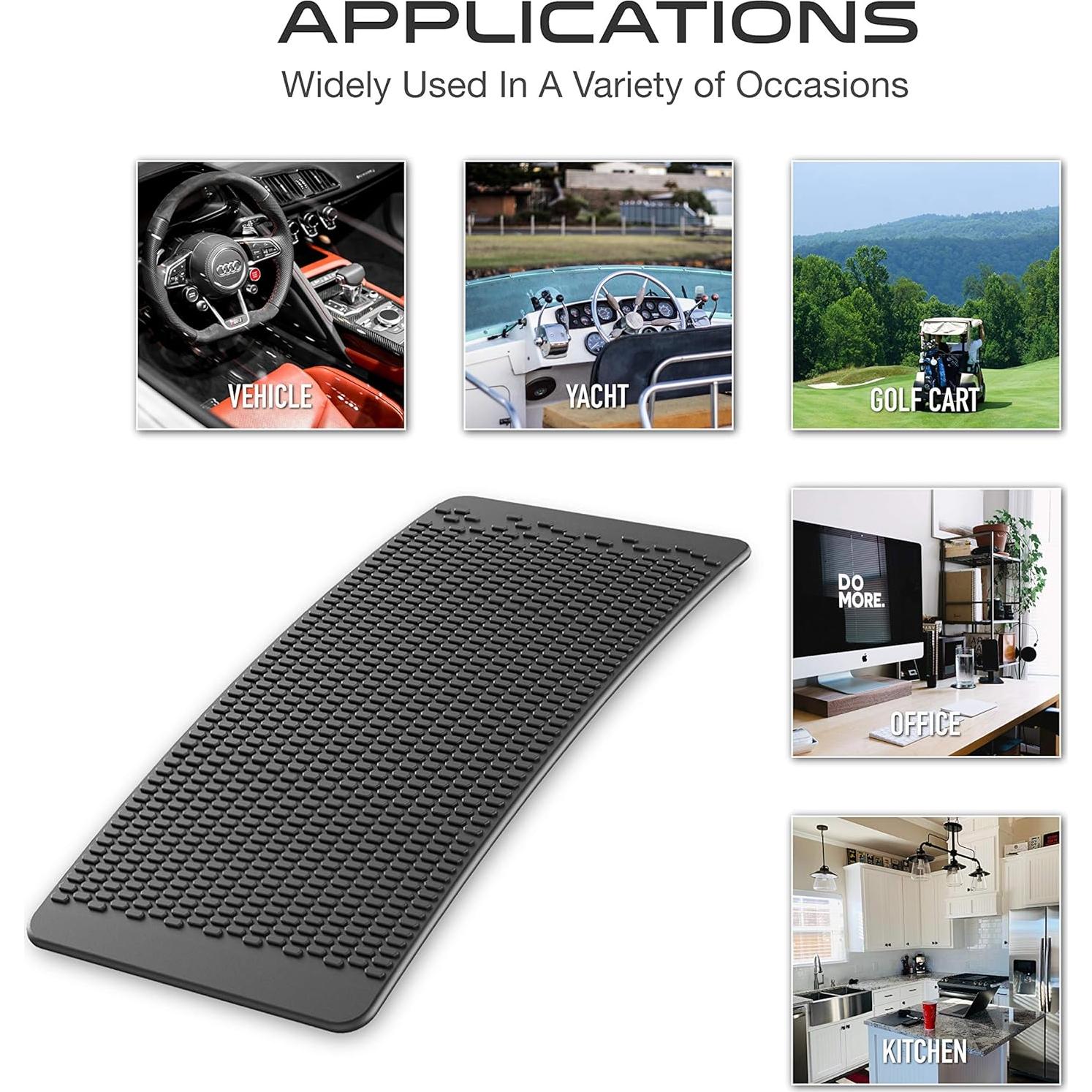 Alfombrilla Antideslizante JIMISHA 16x7 cm - 2 Paquete