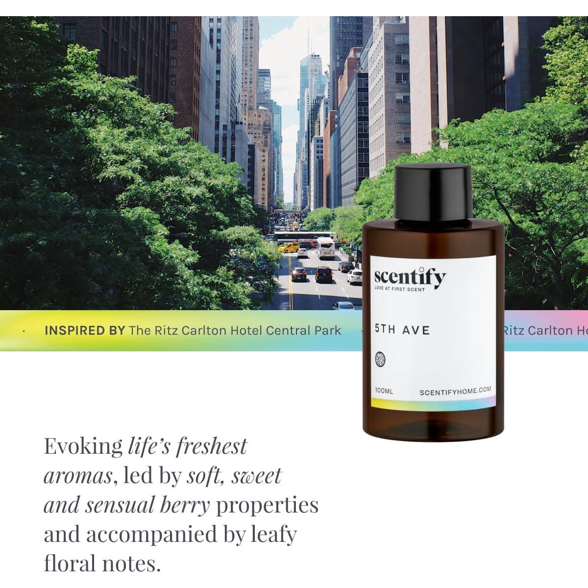 Aceite Aromático Scentify 5th Ave 100ml - Bergamota y Gardenia