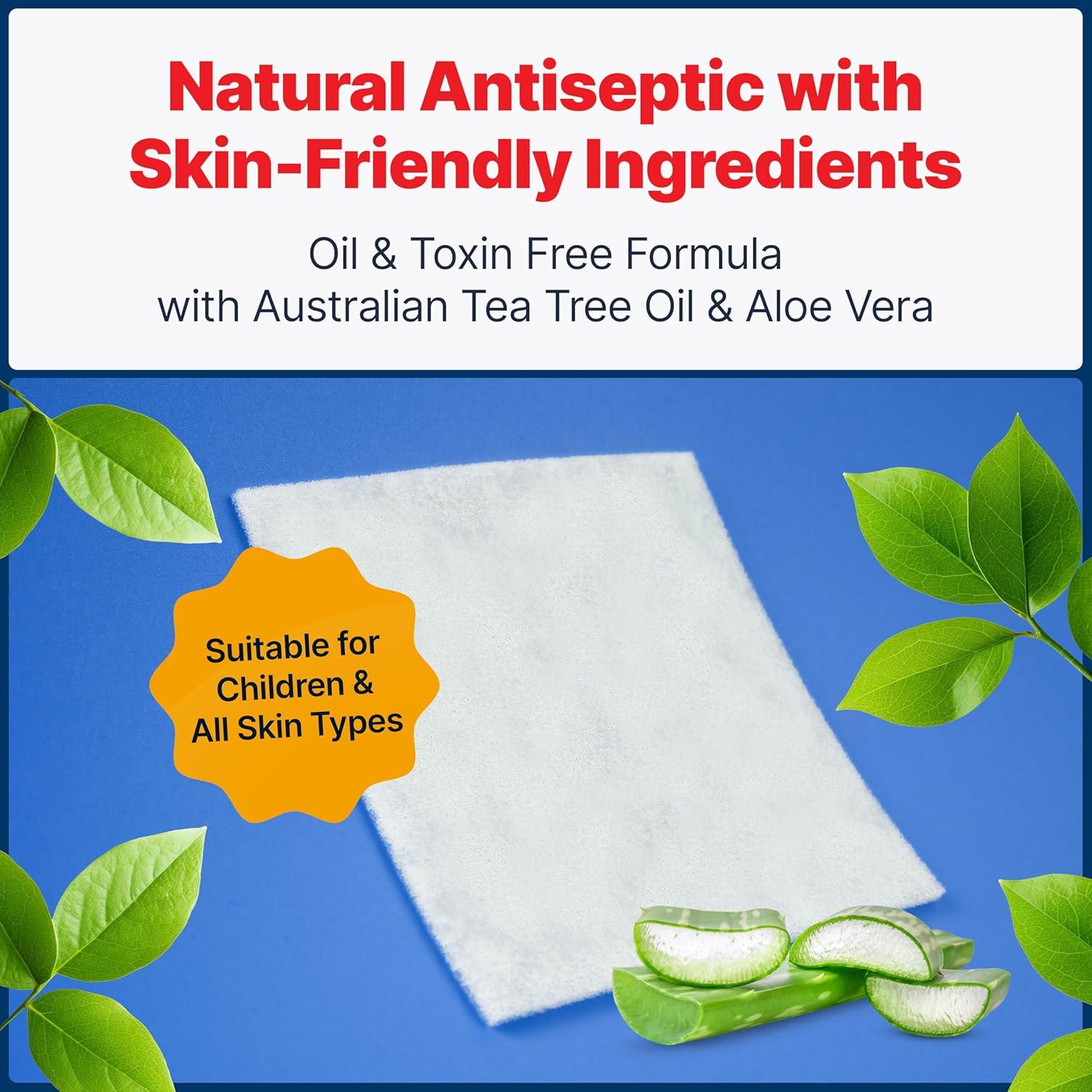 BurnFix Vendajes Hidrogel para Quemaduras 2-Pack 10.16x10.16 cm