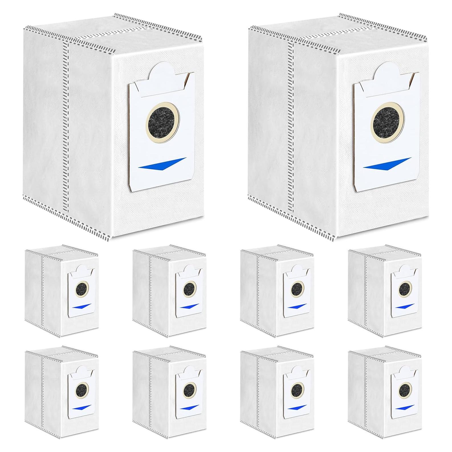 VIEWALL 10 Bolsas de Polvo Desechables 3L para ECOVACS DEEBOT