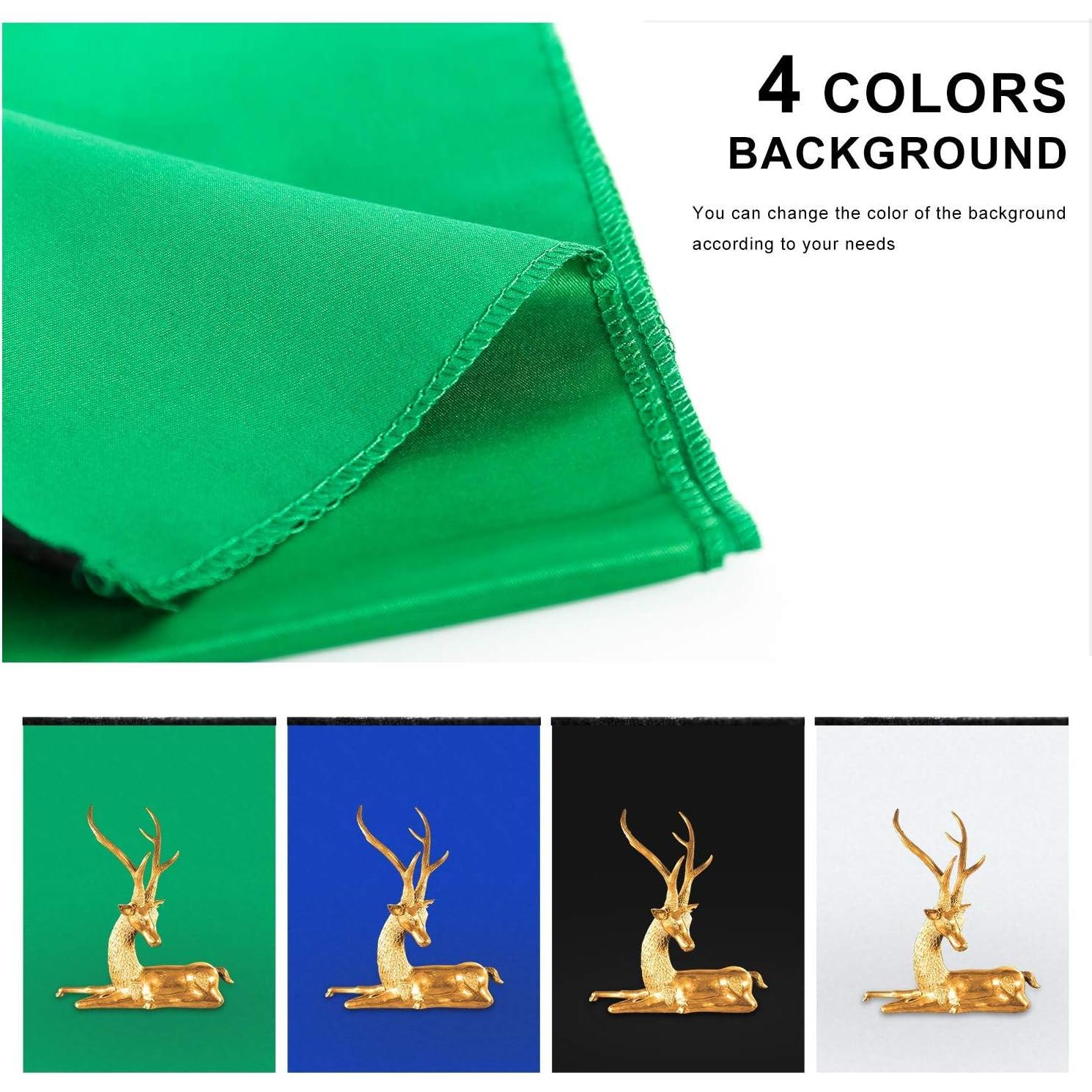 Caja de Luz Fotográfica Plegable LTRINGYS 40x40 cm con LED