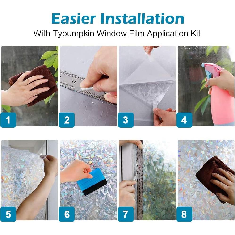 Película Decorativa para Ventanas Typumpkin 44.5x200 cm PVC