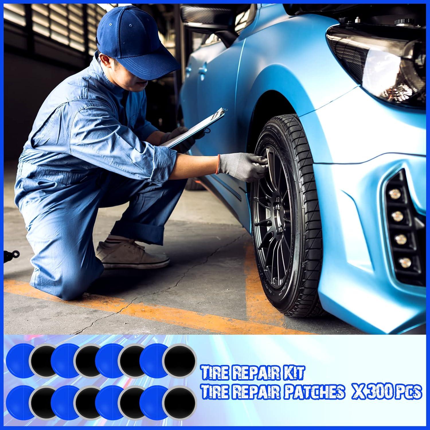 Kit de Reparación de Neumáticos Tallew 150 Pcs 42 mm