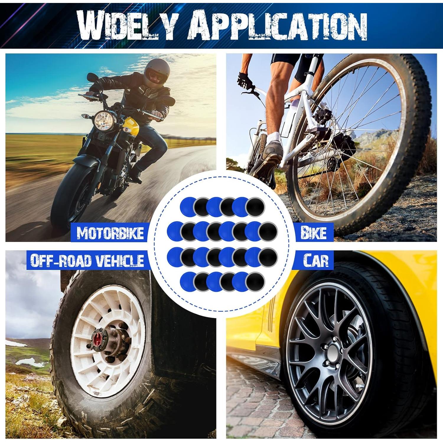 Kit de Reparación de Neumáticos Tallew 150 Pcs 42 mm