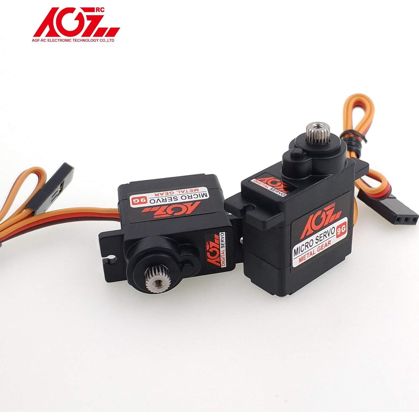 Kit de Servos Micro AGFRC B11DLS 2PCS 2.8KG 180°