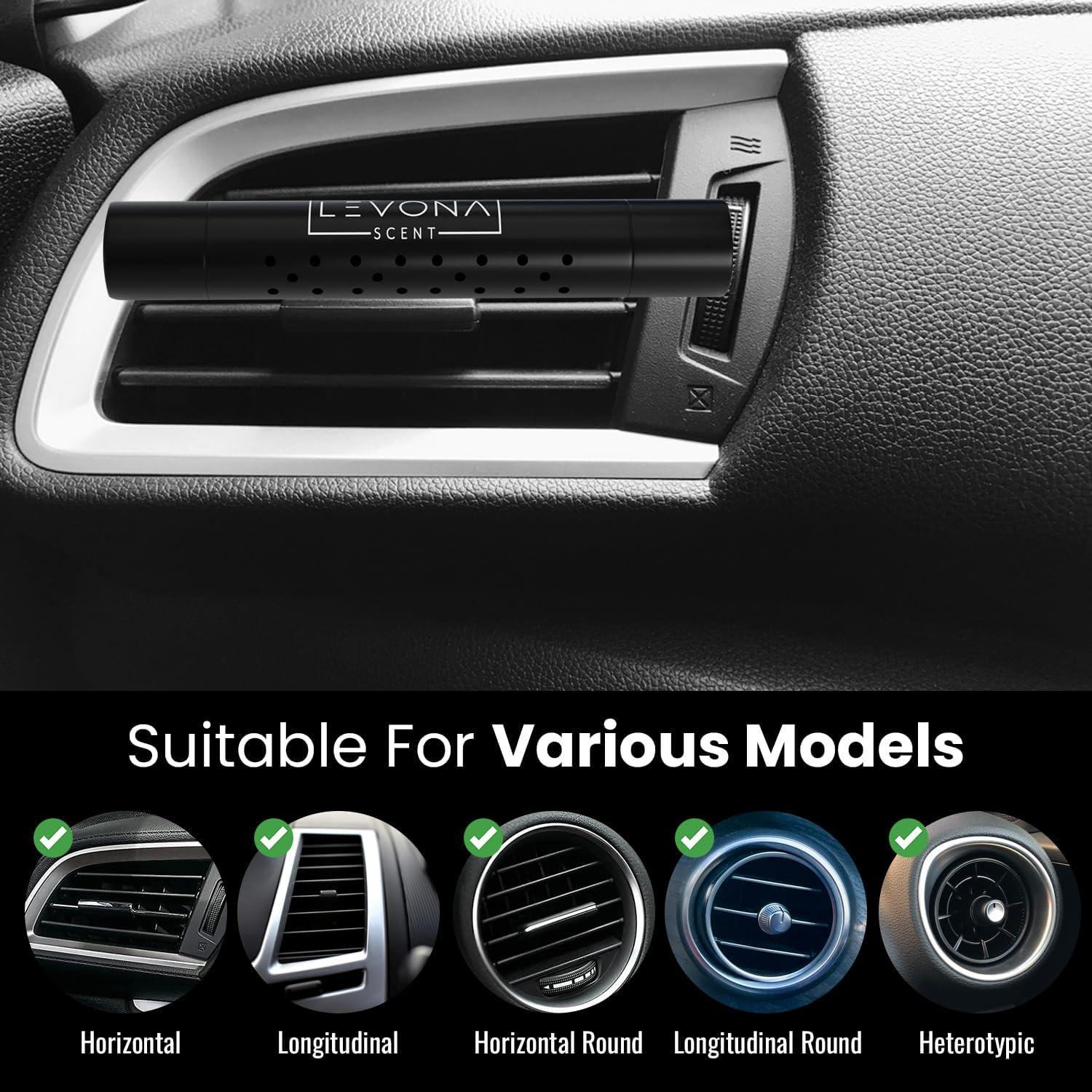 Difusor de Ventilación para Coche Levona - 5 Varillas Aromáticas