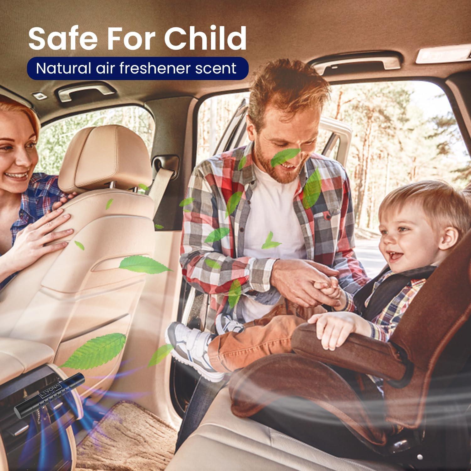 Difusor de Ventilación para Coche Levona - 5 Varillas Aromáticas