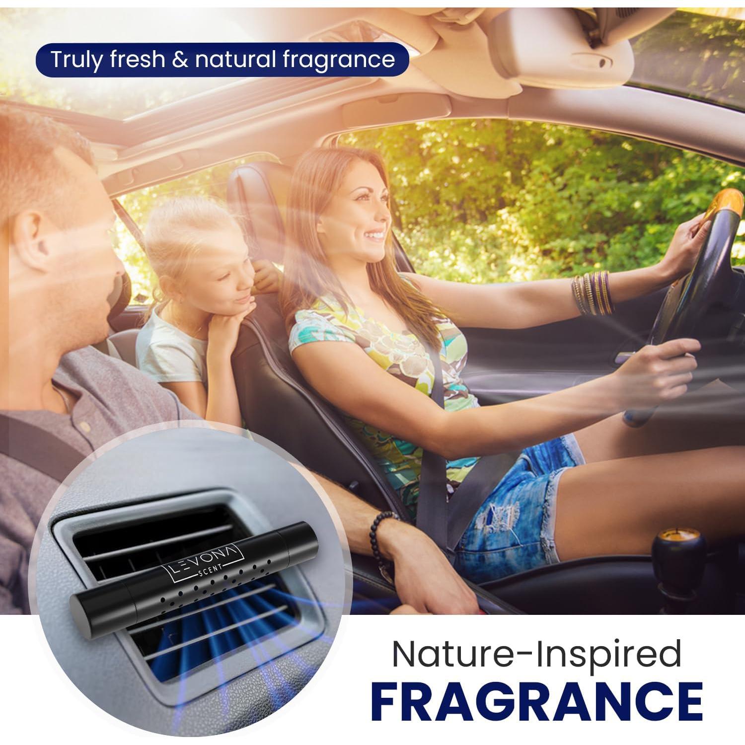 Difusor de Ventilación para Coche Levona - 5 Varillas Aromáticas