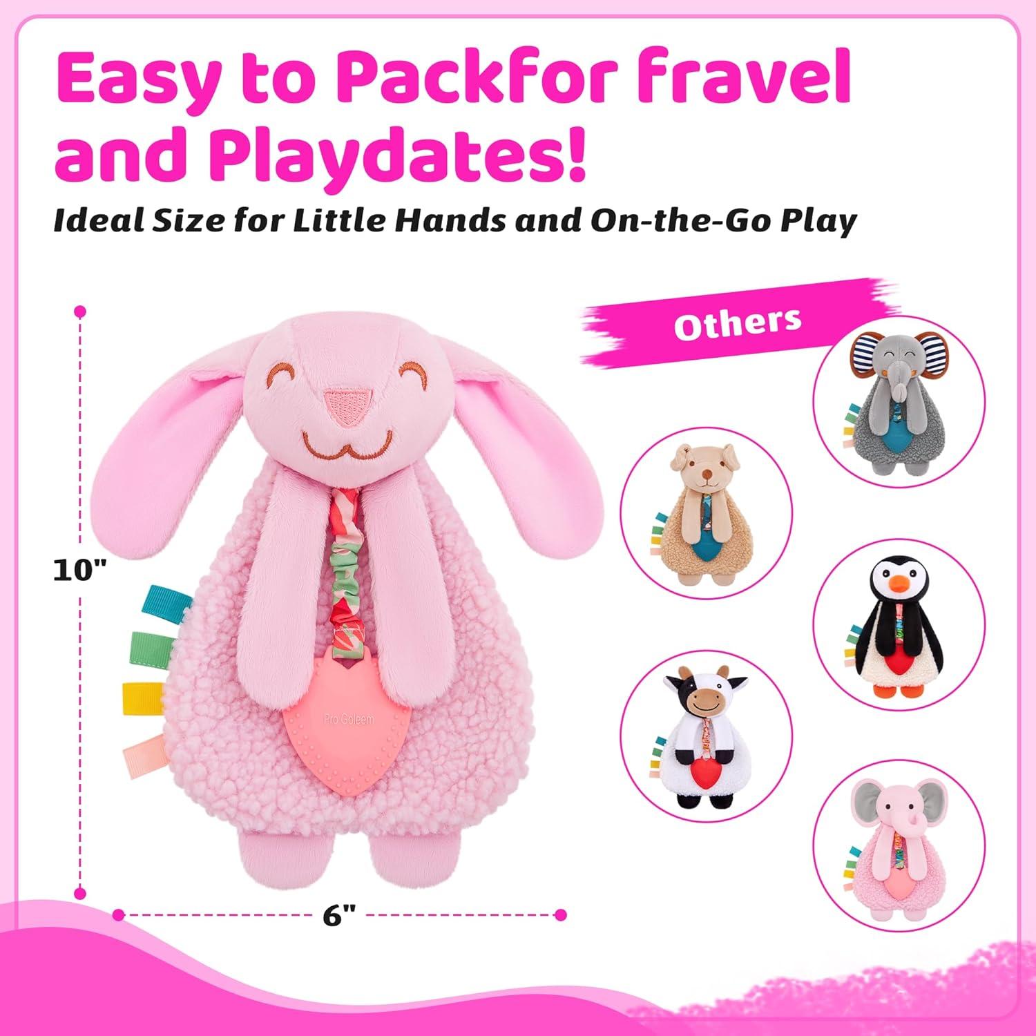 Lovey Pro Goleem Conejo con Mordedor para Bebés 0-14 Años