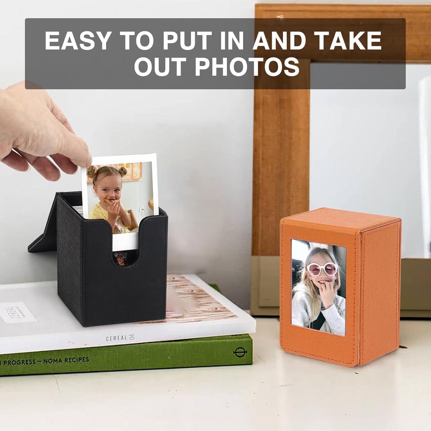 Estuche Mini para Fotos Fujifilm Instax - Negro, 50+ Fotos