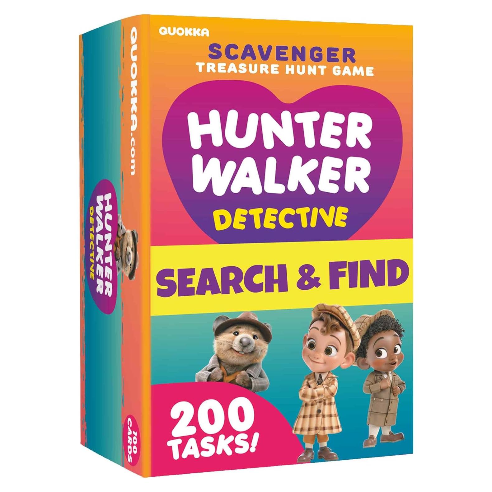 Búsqueda del Tesoro QUOKKA para Niños 3 a 8 Años - 200 Juegos