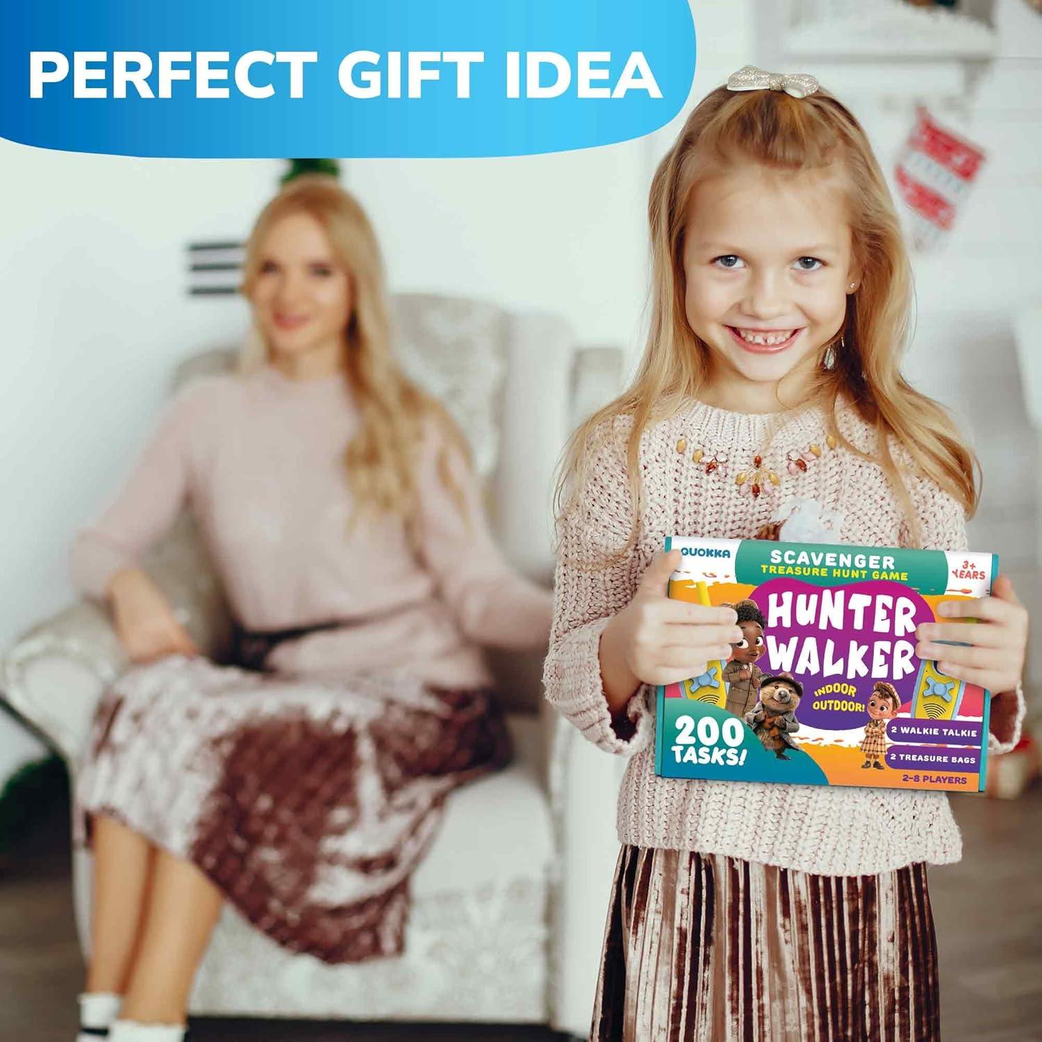 Búsqueda del Tesoro QUOKKA para Niños 3 a 8 Años - 200 Juegos