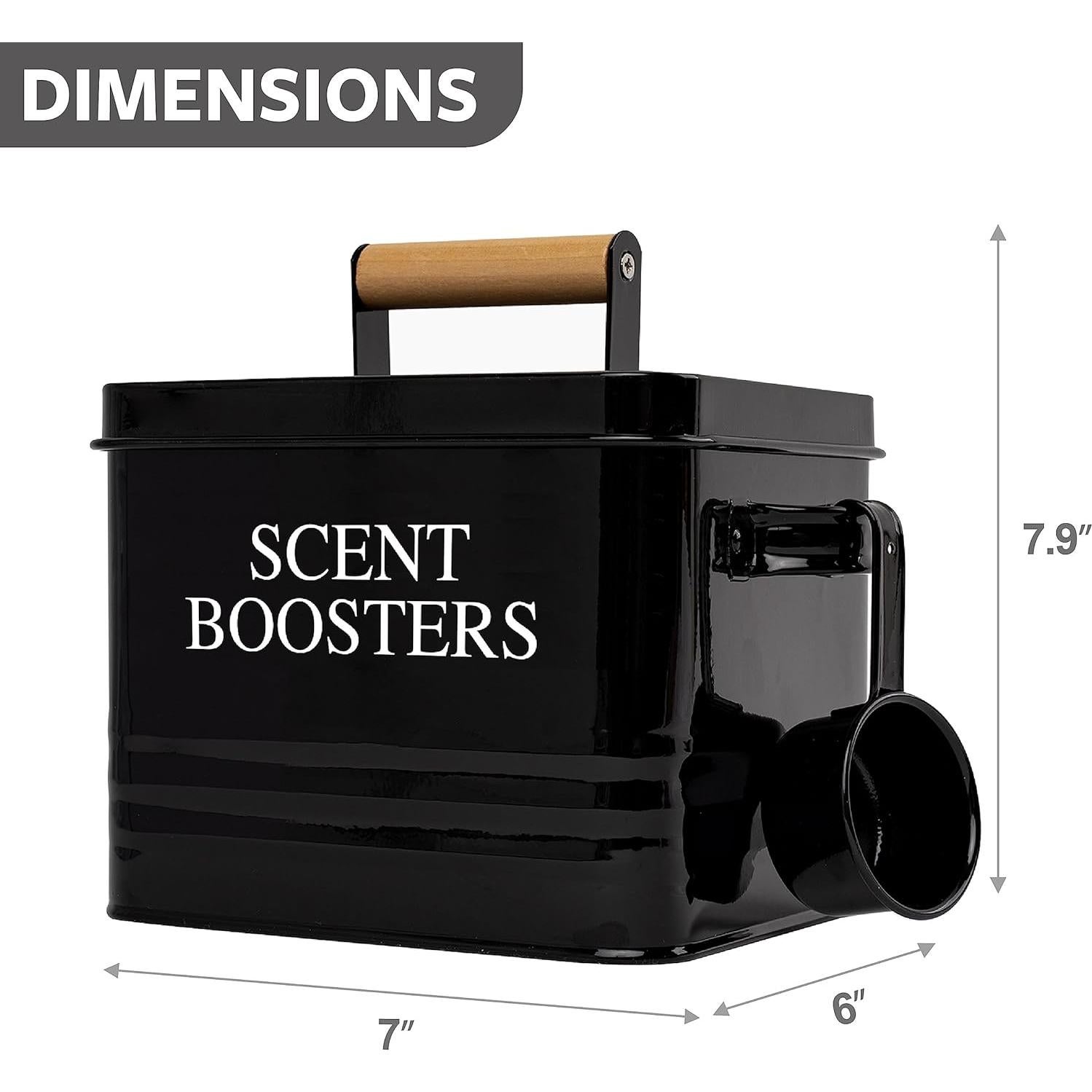 Contenedor Dispensador de Aromatizantes Calindiana Negro 1.5 kg