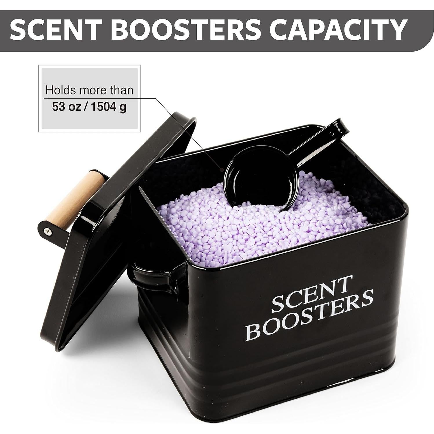 Contenedor Dispensador de Aromatizantes Calindiana Negro 1.5 kg