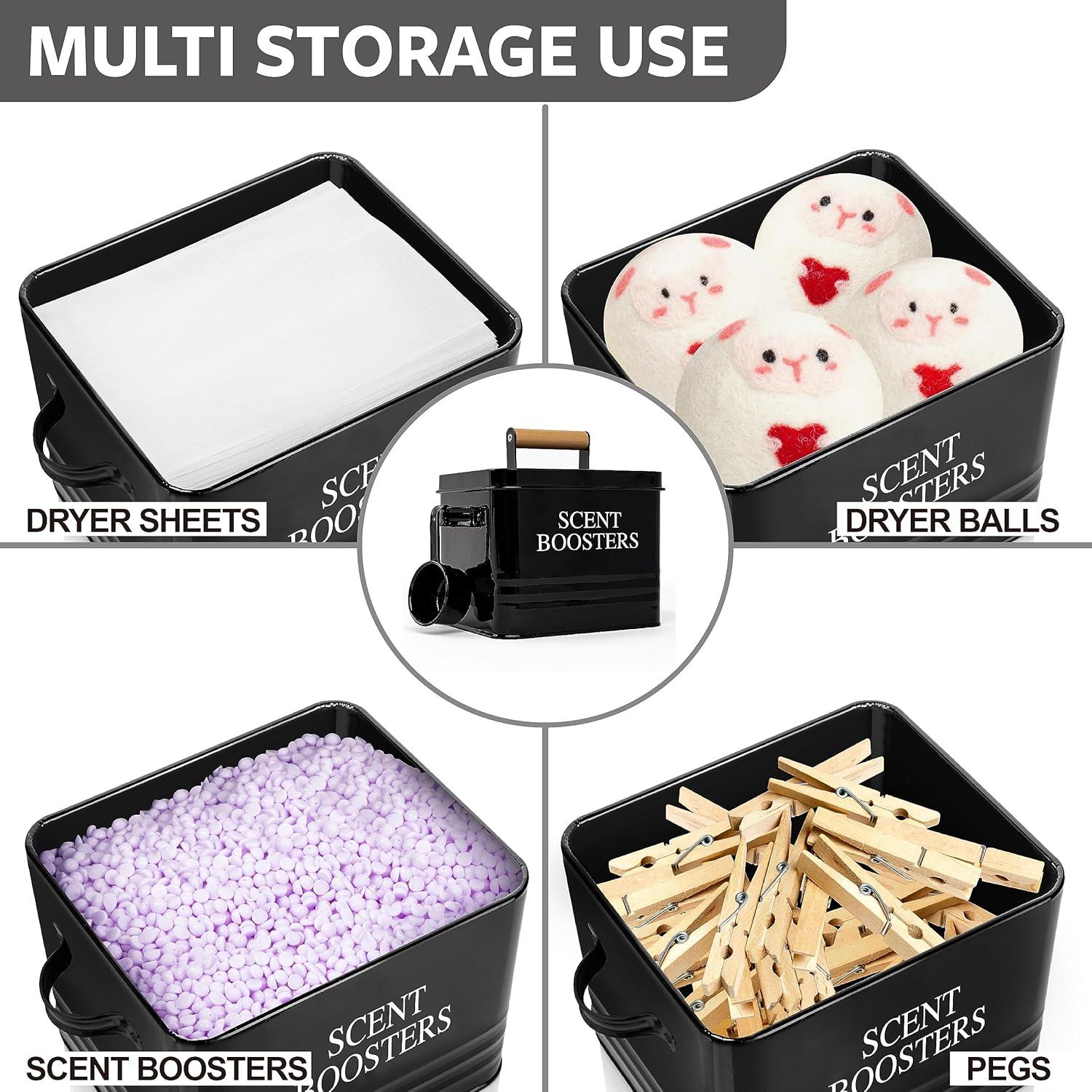 Contenedor Dispensador de Aromatizantes Calindiana Negro 1.5 kg