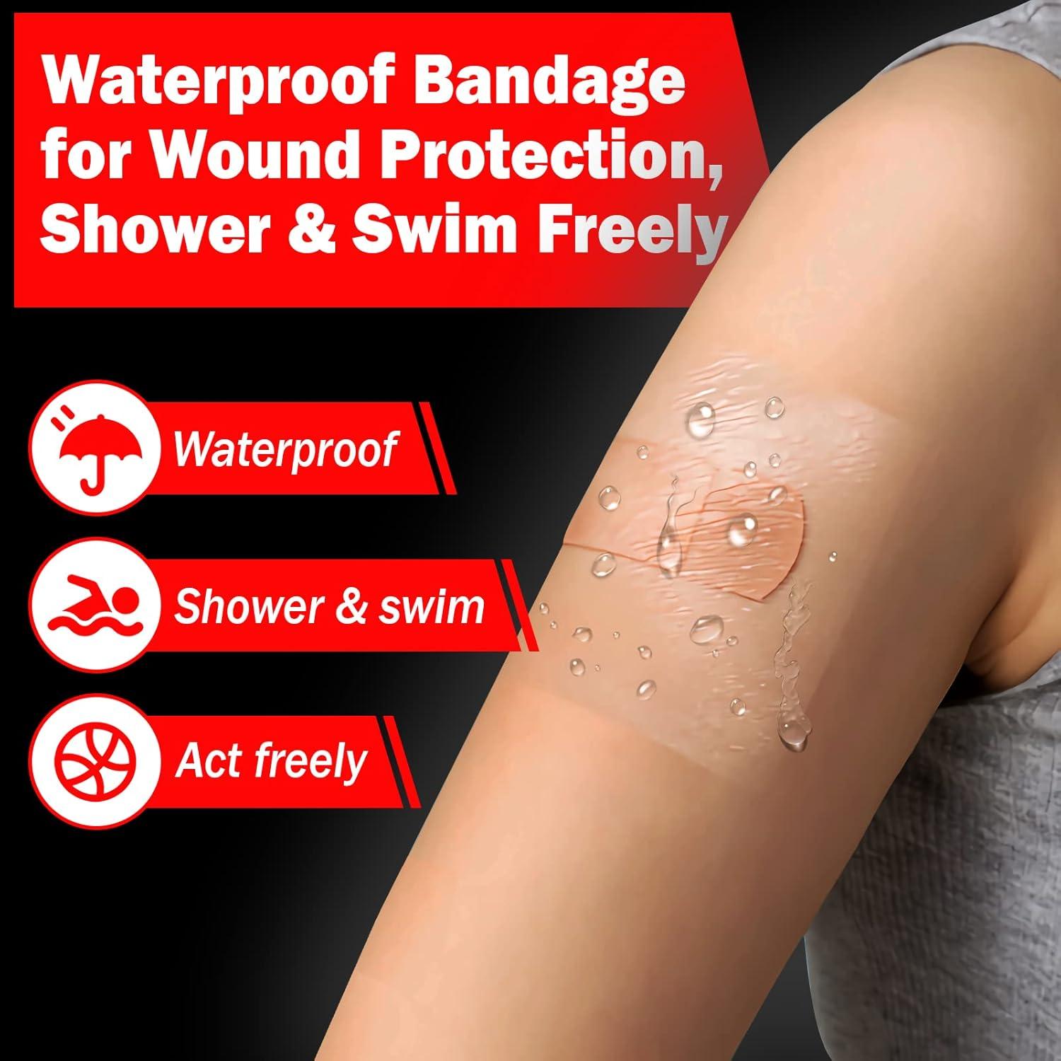 Vendaje impermeable para tatuajes AZEN 10 cm x 3.66 m