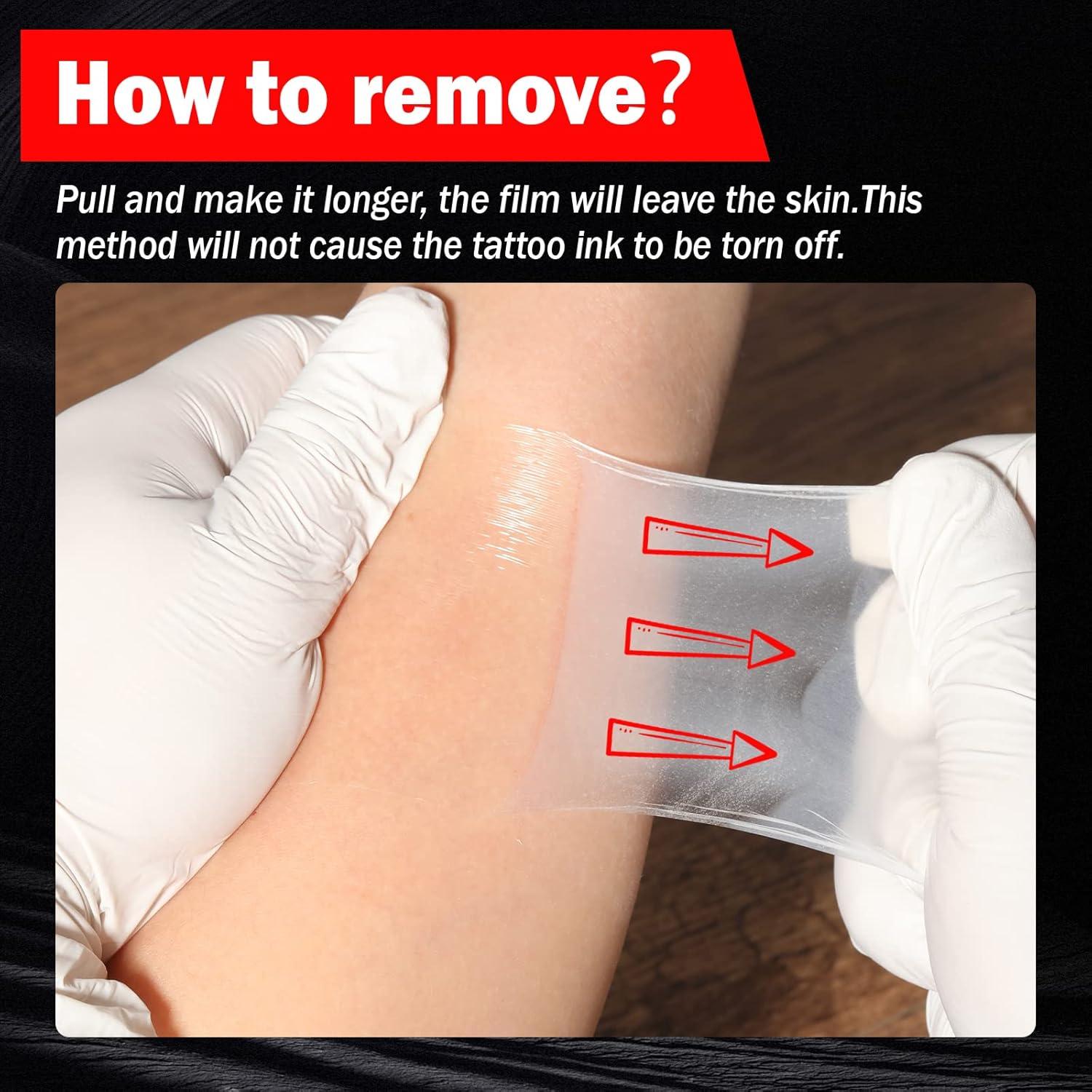 Vendaje impermeable para tatuajes AZEN 10 cm x 3.66 m