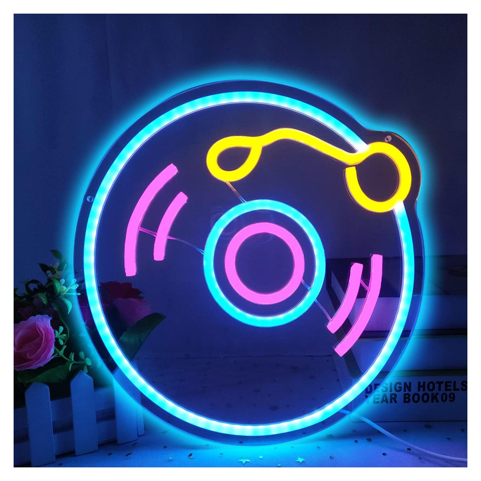 Luz de Neón Dimmable AMITT Disco 30.48cm para Decoración