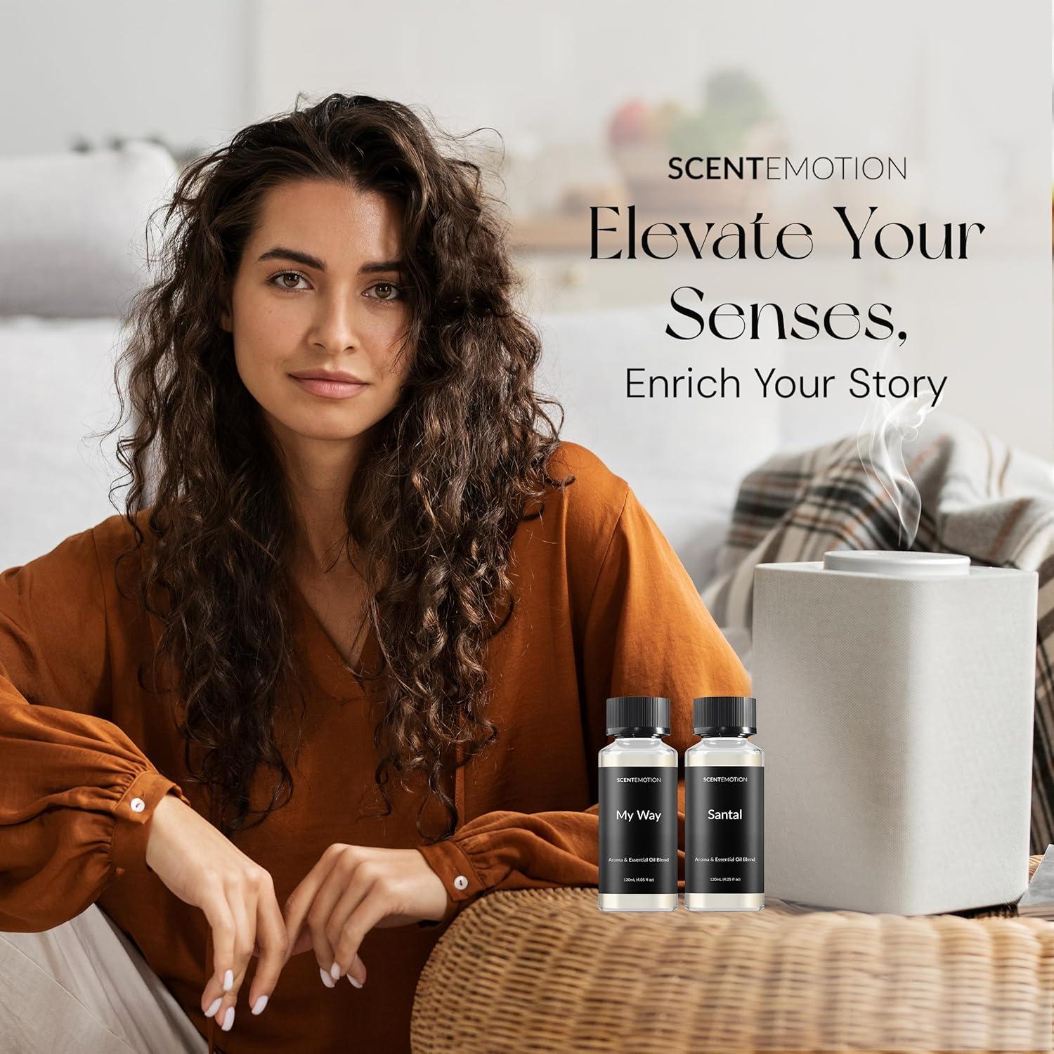 Aceite Esencial Santal SCENTEMOTION 120ml para Difusor