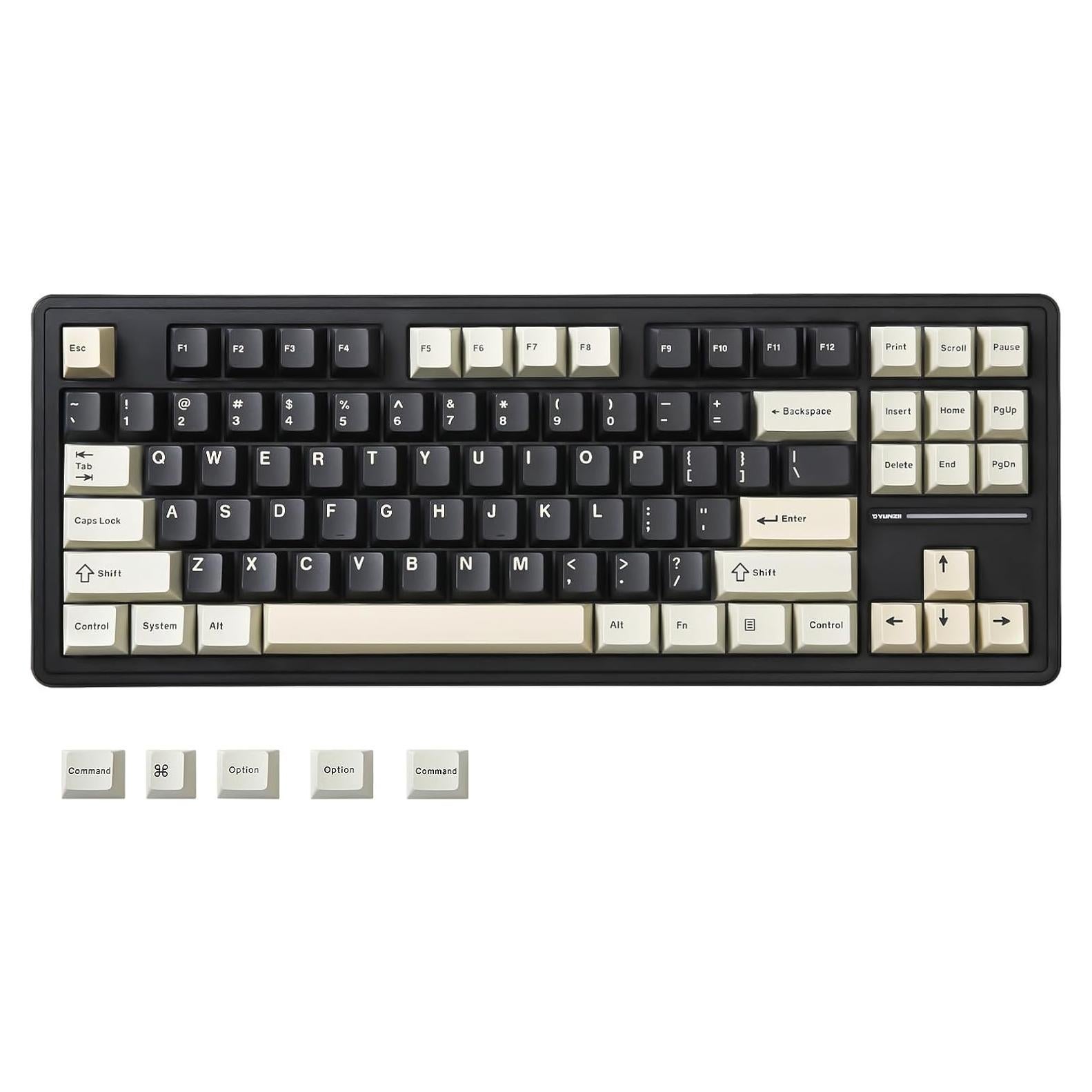 Teclado Mecánico YUNZII YZ87 TKL Inalámbrico RGB 87 Teclas