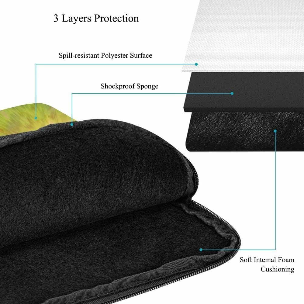 Funda para Laptop 15.6" Nicokee Protección Poliester Vintage