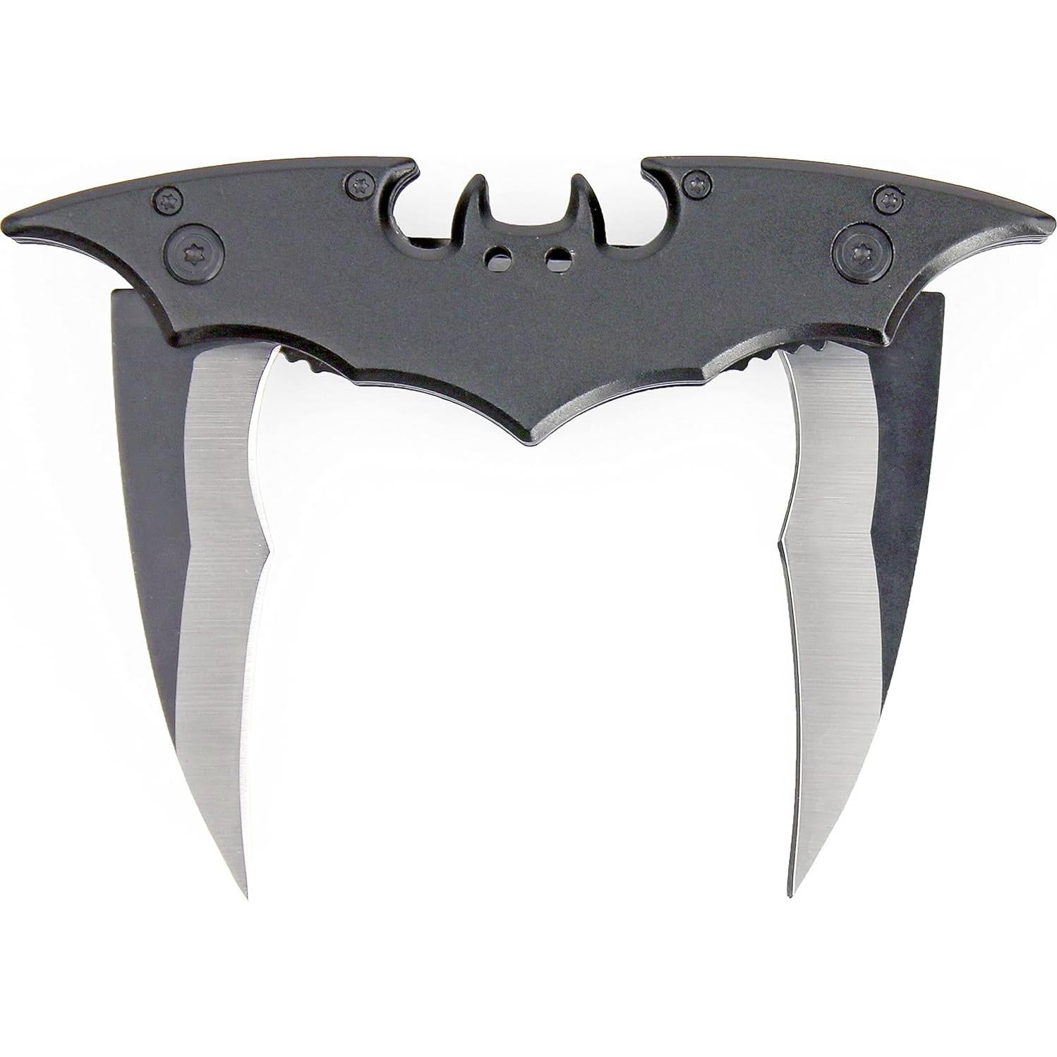 Cuchillo Plegable Kii de Doble Hoja 27.94 cm Acero Inoxidable Negro