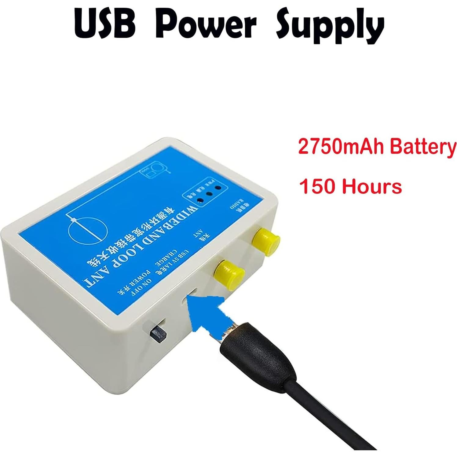 Antena de Bucle Activo GOOZEEZOO K-180WLA 10m 20dBi