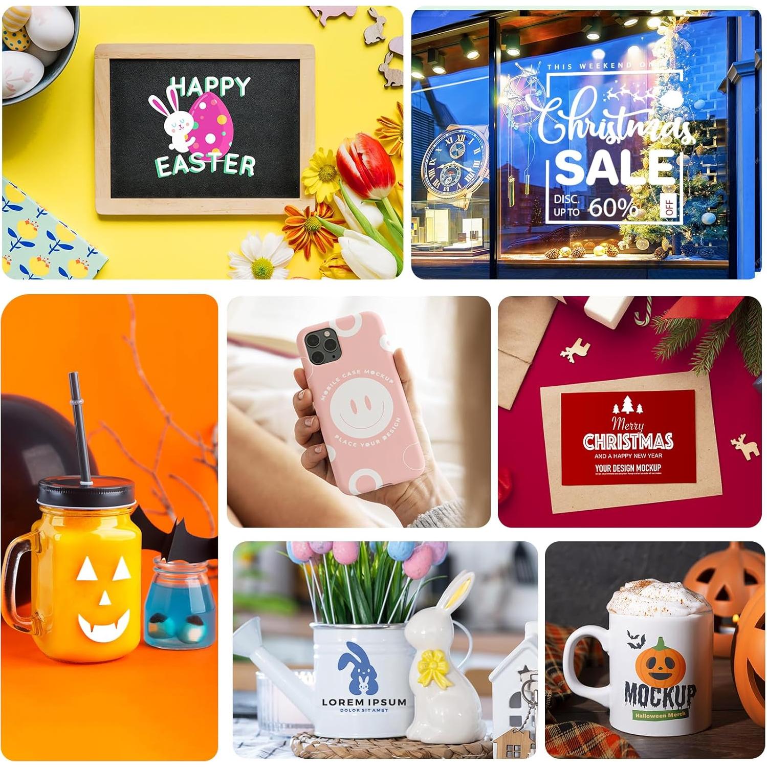 Vinilo Adhesivo Holográfico Oncil 30.48 cm x 1.83 m Plateado