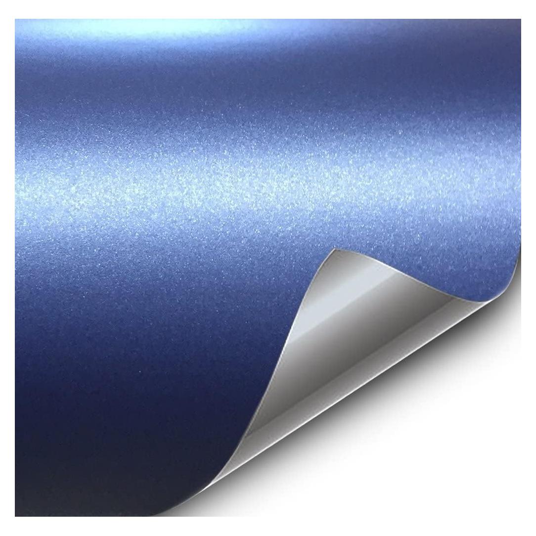 Rollo de Vinilo Mate Metálico VViViD+ Azul Marino 0.30m x 1.52m