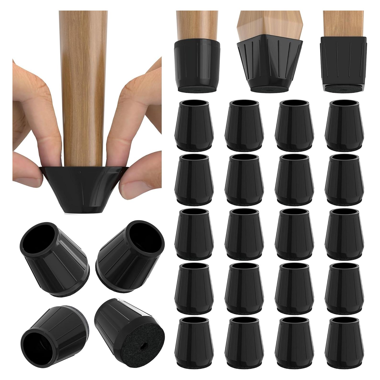 24 Protectores de Suelo de Silicona Violibar para Muebles