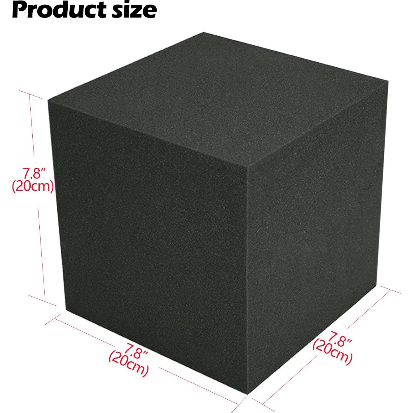 Trampa de Graves Acústica Cubo 19.81 cm Poliuretano Ignífugo