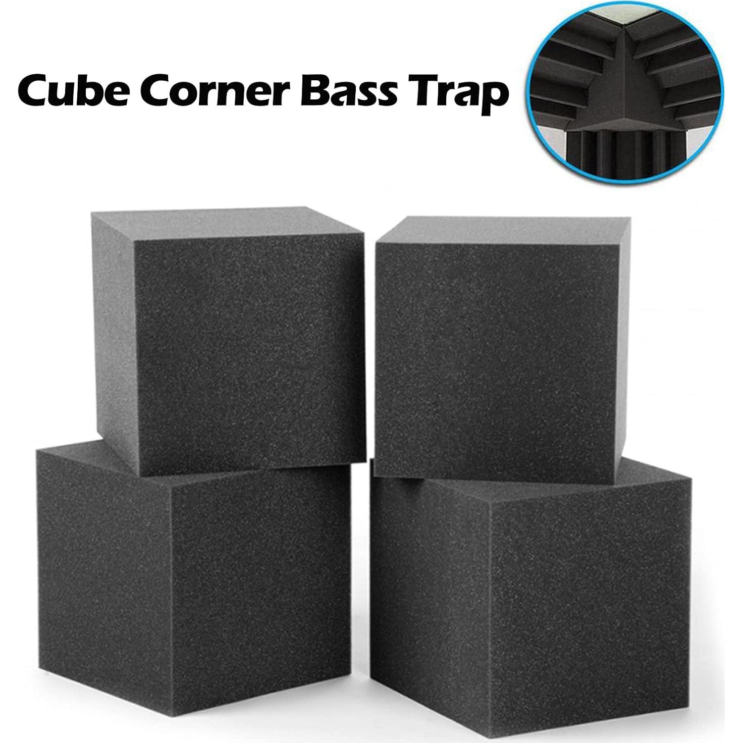 Trampa de Graves Acústica Cubo 19.81 cm Poliuretano Ignífugo