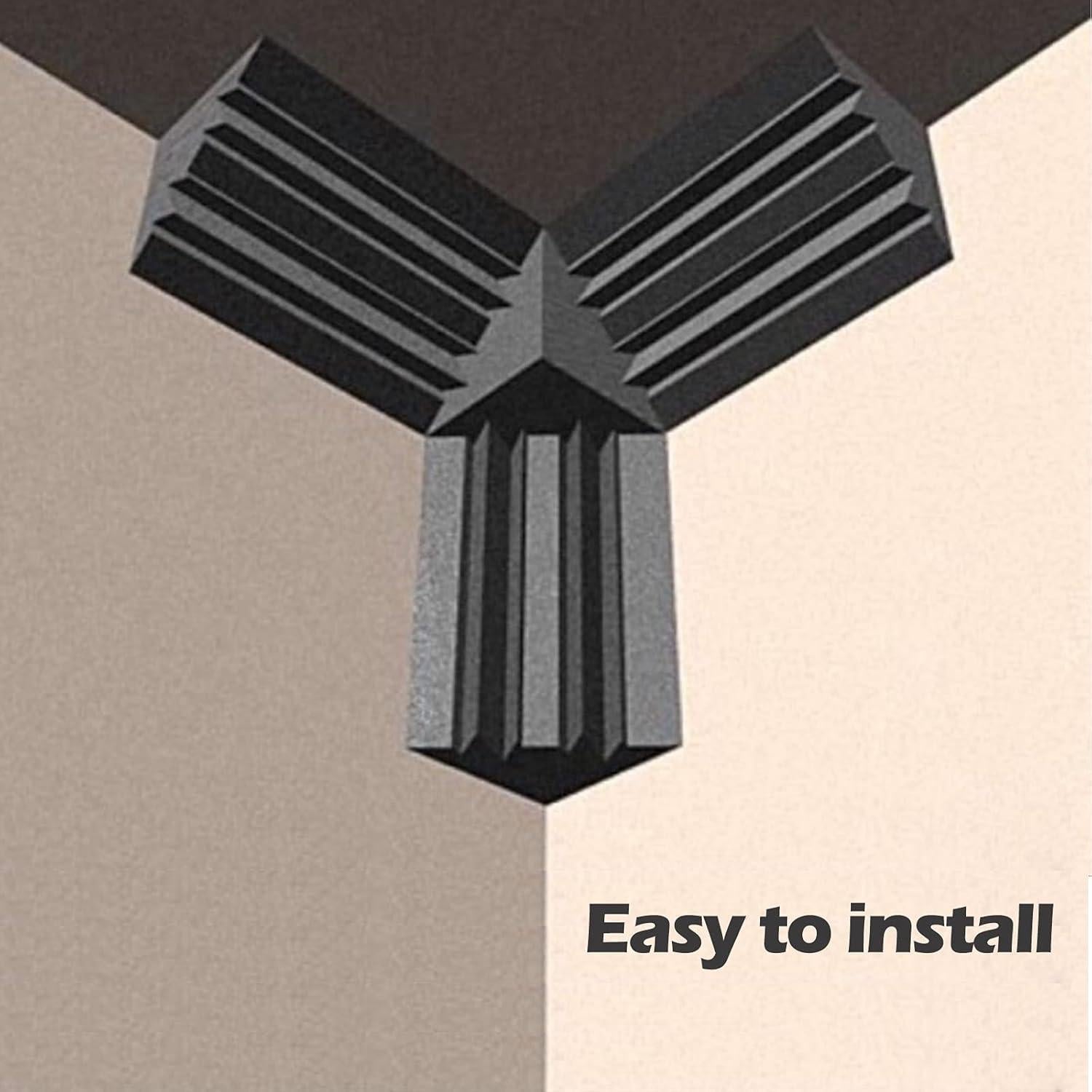 Trampa de Graves Acústica Cubo 19.81 cm Poliuretano Ignífugo