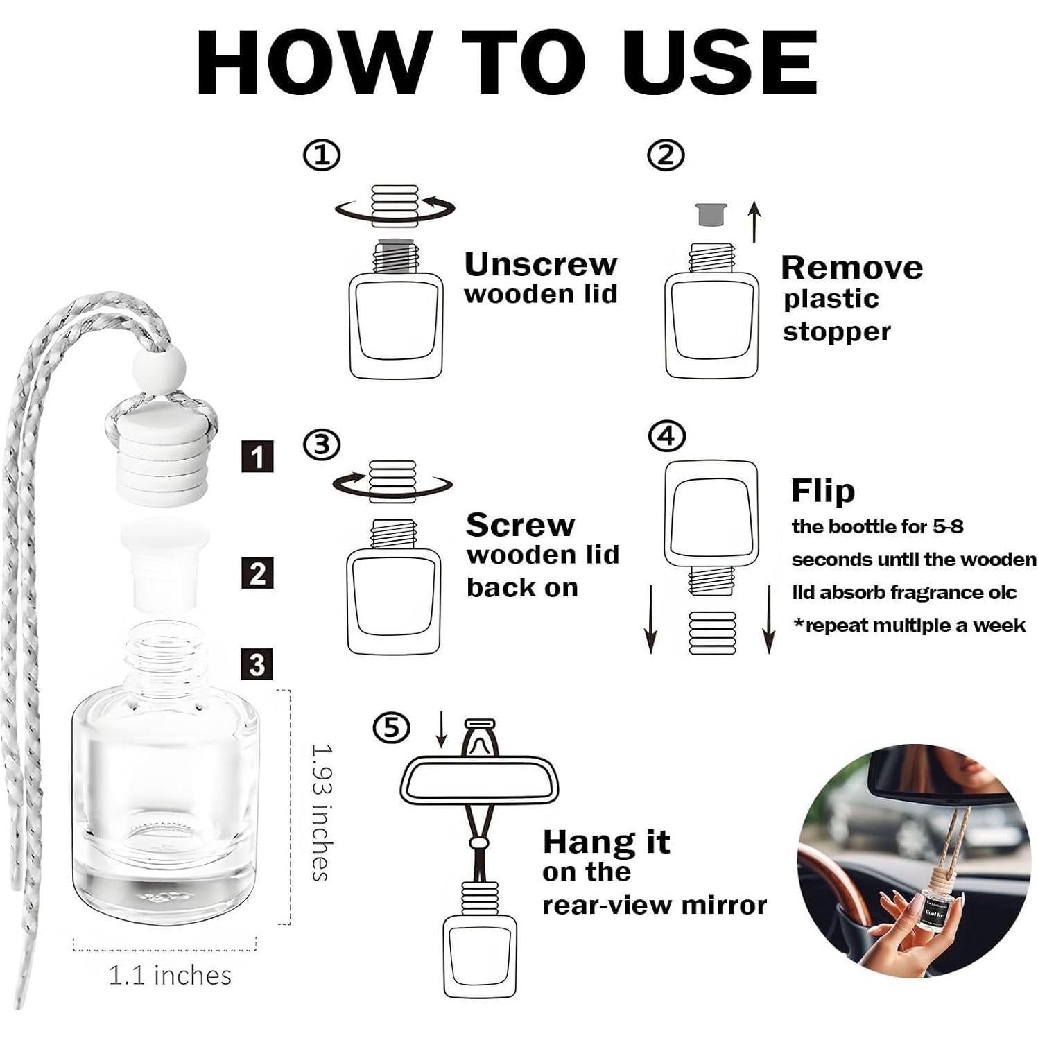 Ambientador de Auto Colgante Burst Bird Ámbar de Vainilla 8ml