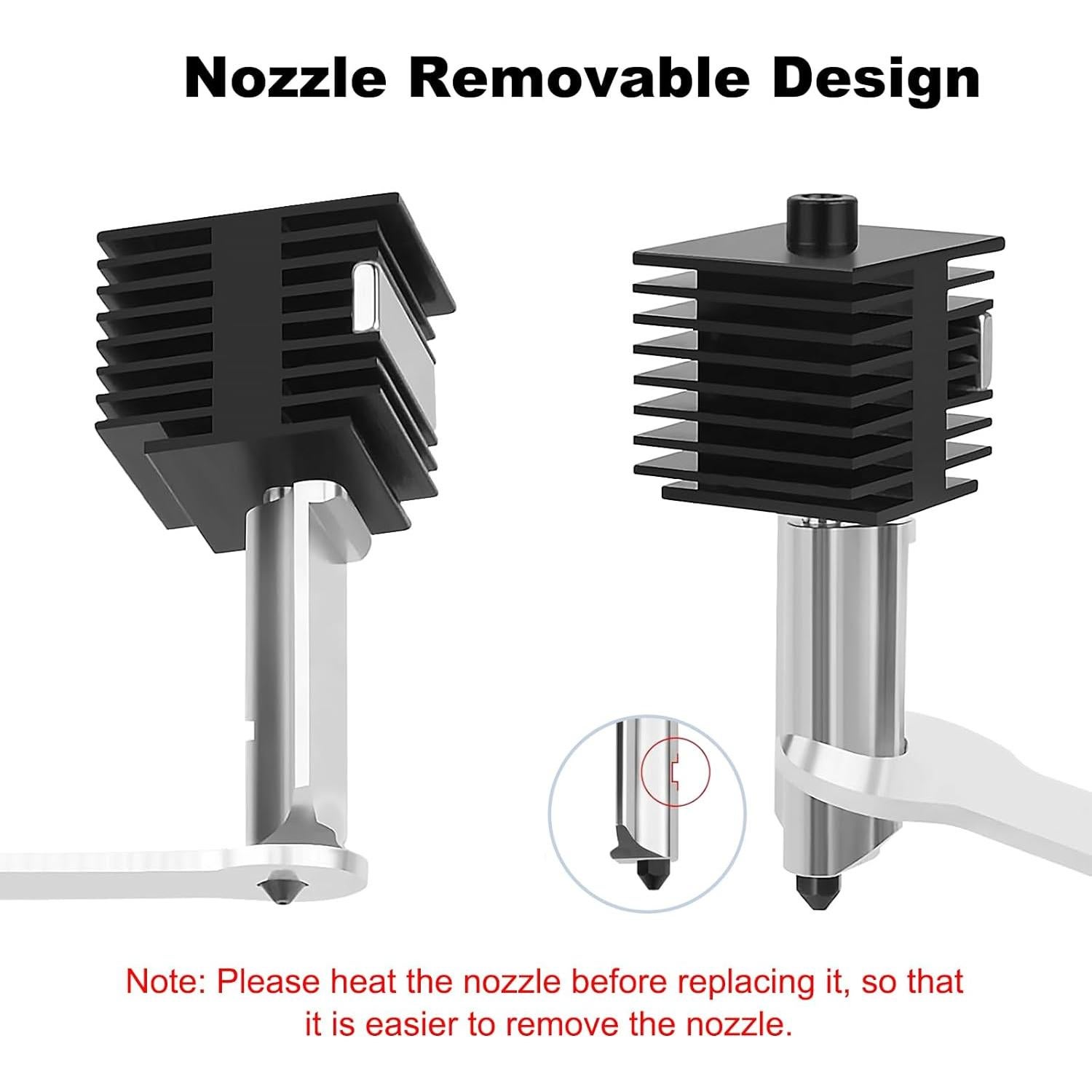 Kit de Hotend 0.2mm HIKUDIY para Impresora 3D Bambu Lab A1 Mini