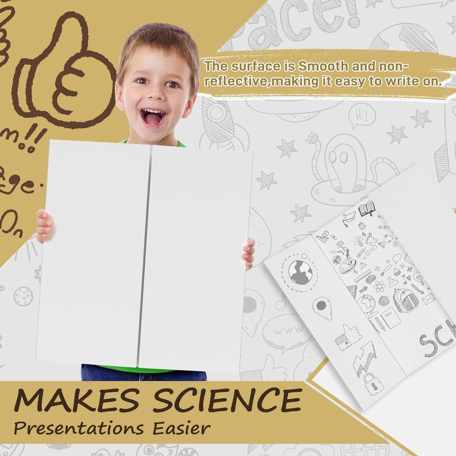 Tablero de Póster Trifolio PSHVYM 12 Pcs 54.6x35.6 cm