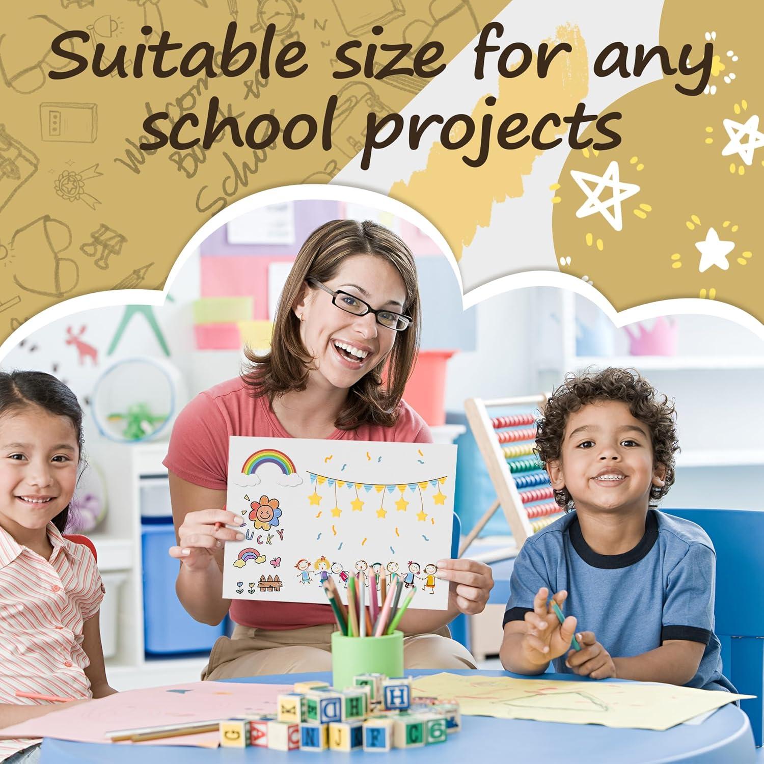 Tablero de Póster Trifolio PSHVYM 12 Pcs 54.6x35.6 cm