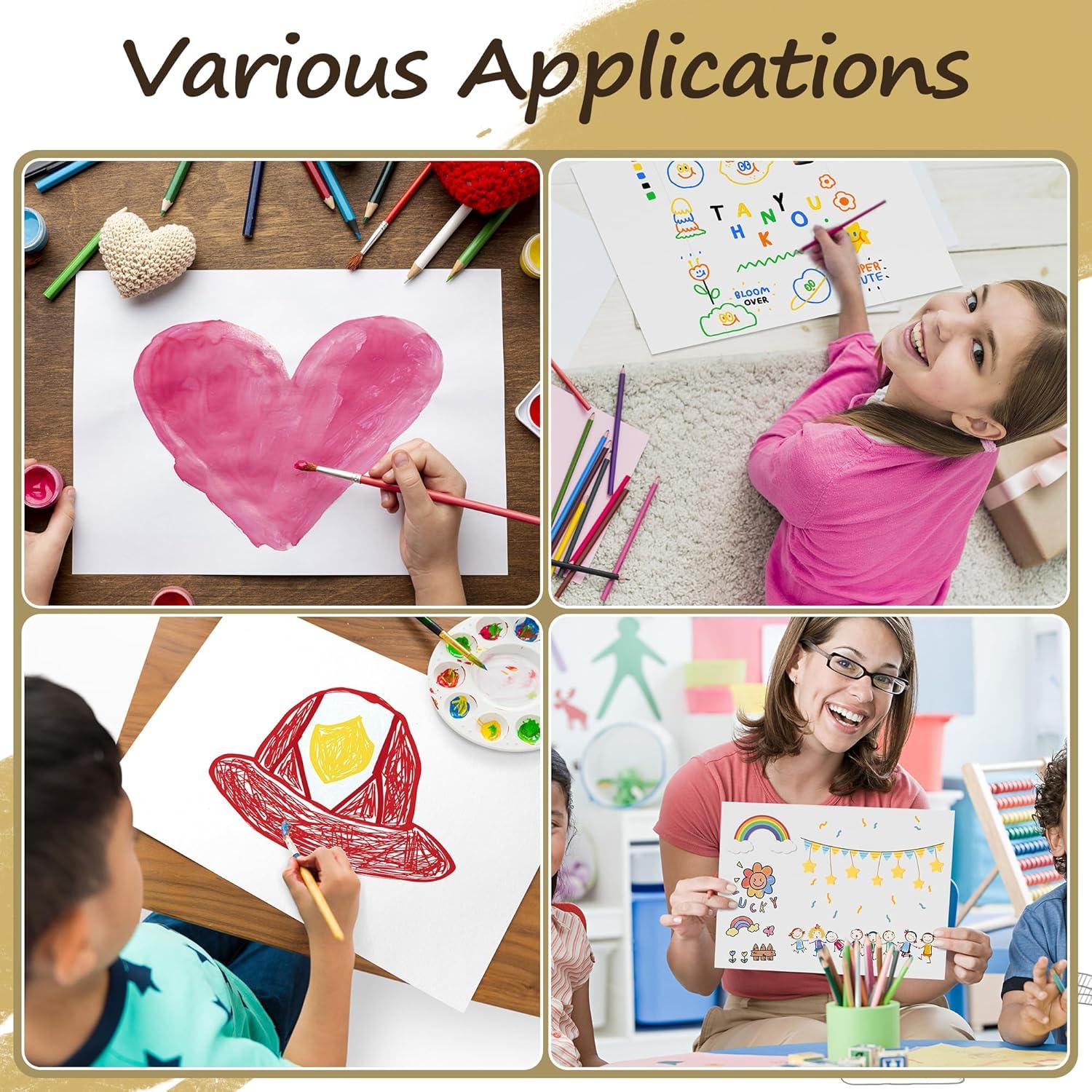 Tablero de Póster Trifolio PSHVYM 12 Pcs 54.6x35.6 cm