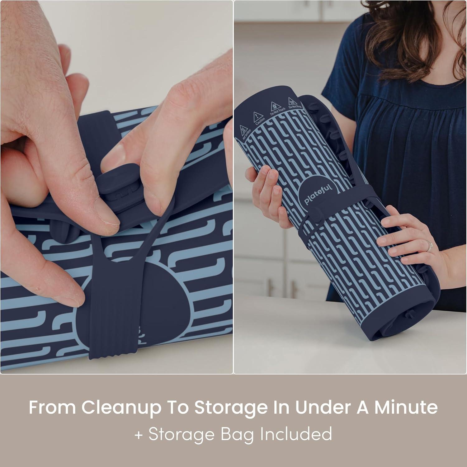 Alfombrilla Calentadora Eléctrica Plateful 40.6x53.3cm Gris