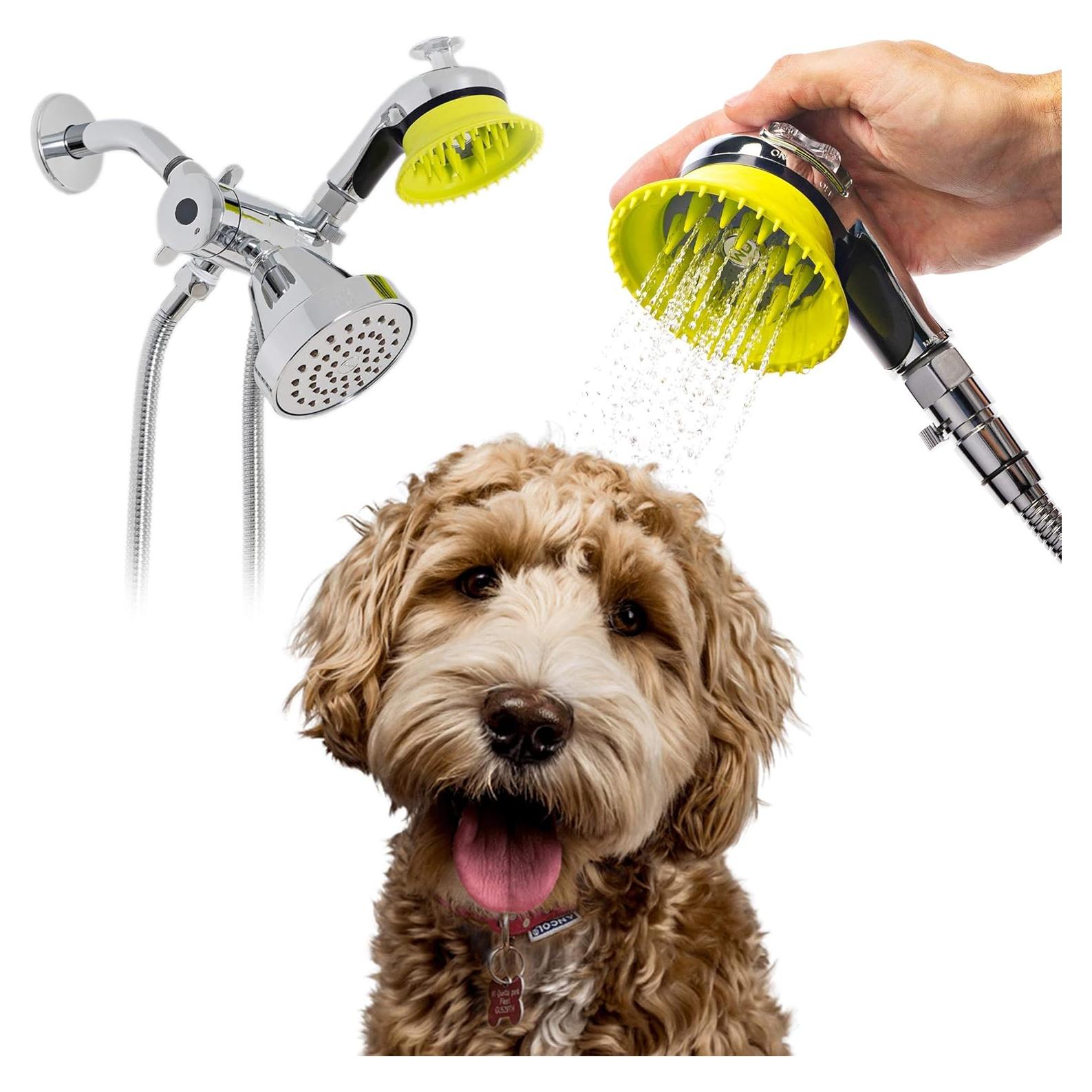 Kit de Lavado para Perros Wondurdog Deluxe con Manguera 2.4m