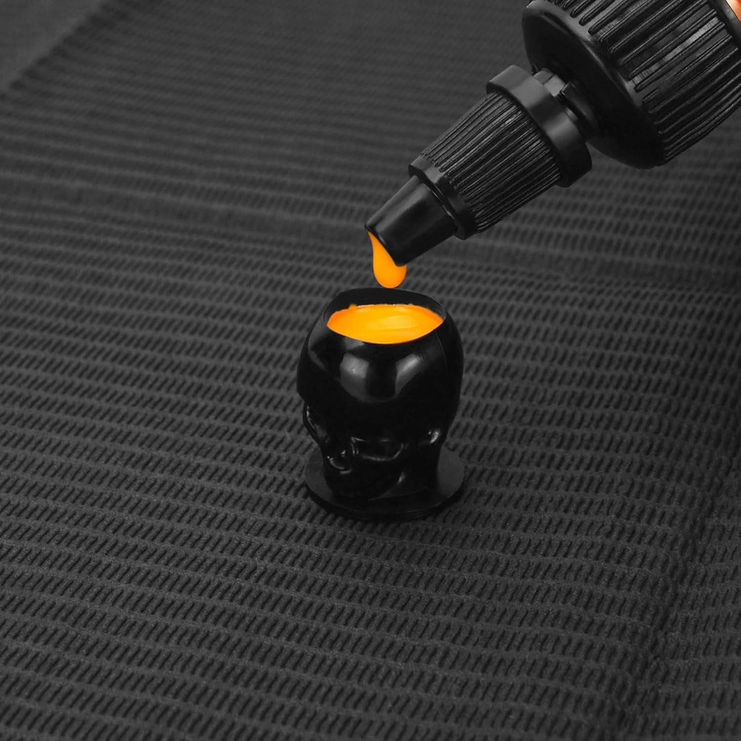 200 Tazas de Tinta Desechables BAMTTOO para Tatuaje Negro