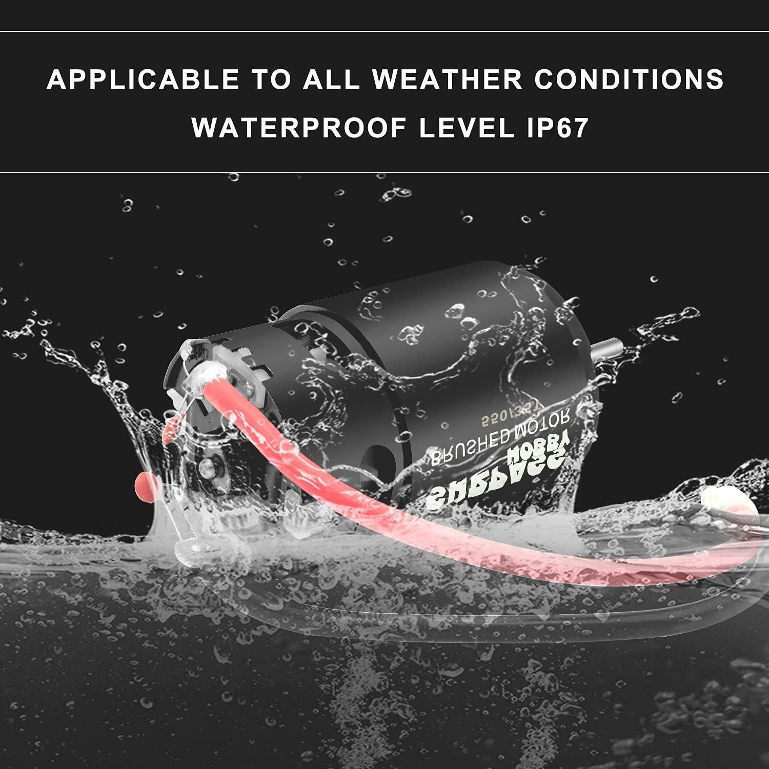 Motor Eléctrico Cepillado SURPASS HOBBY 550 35T 9500 RPM