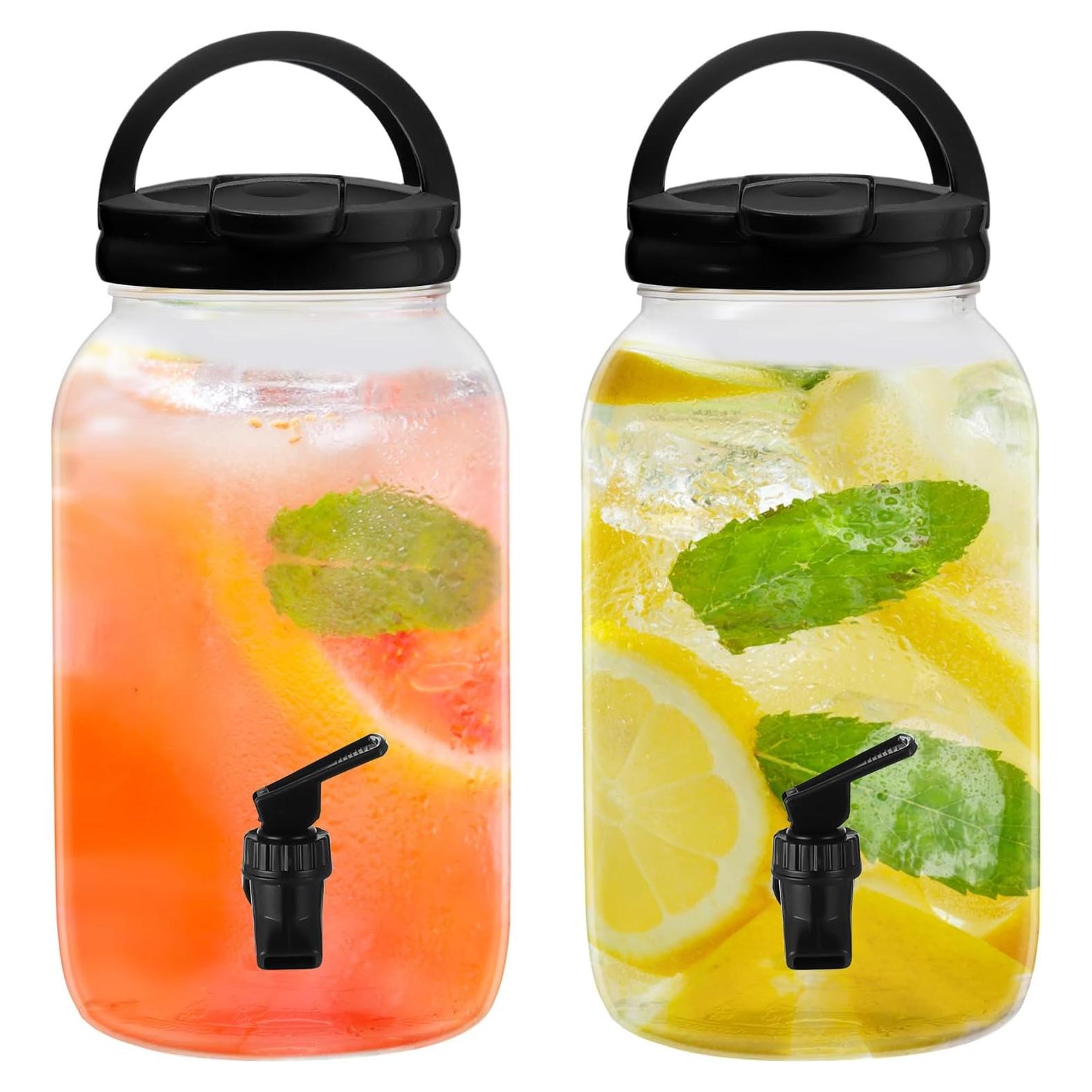 Dispensador de Bebidas Havawish 3.78L Plástico Negro Cilindro